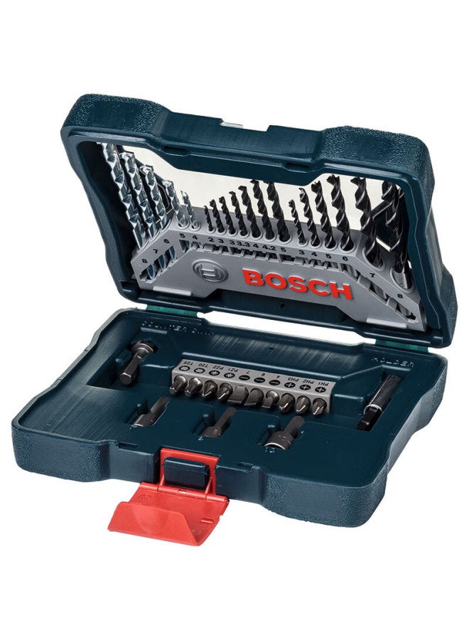 Bosch 33-piece Mixed Set, Round Shank Drill Bit Assortment - Image 4