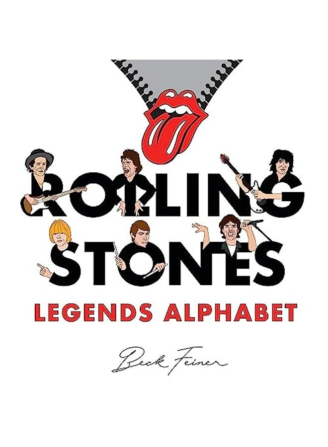 Rolling Stones Legends Alphabet By Feiner, Beck Hardcover