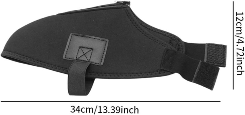1 Pair Ski Boot Covers Keep Warm Windproof Protection Gifts for Skiers - Image 2