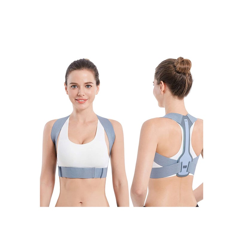 Zikra Back Support Posture Corrector Back Brace Posture Corrector for Women Men Fully Adjustable Back Brace Comfortable Posture Support for Back Neck and Shoulder Relief - Image 1