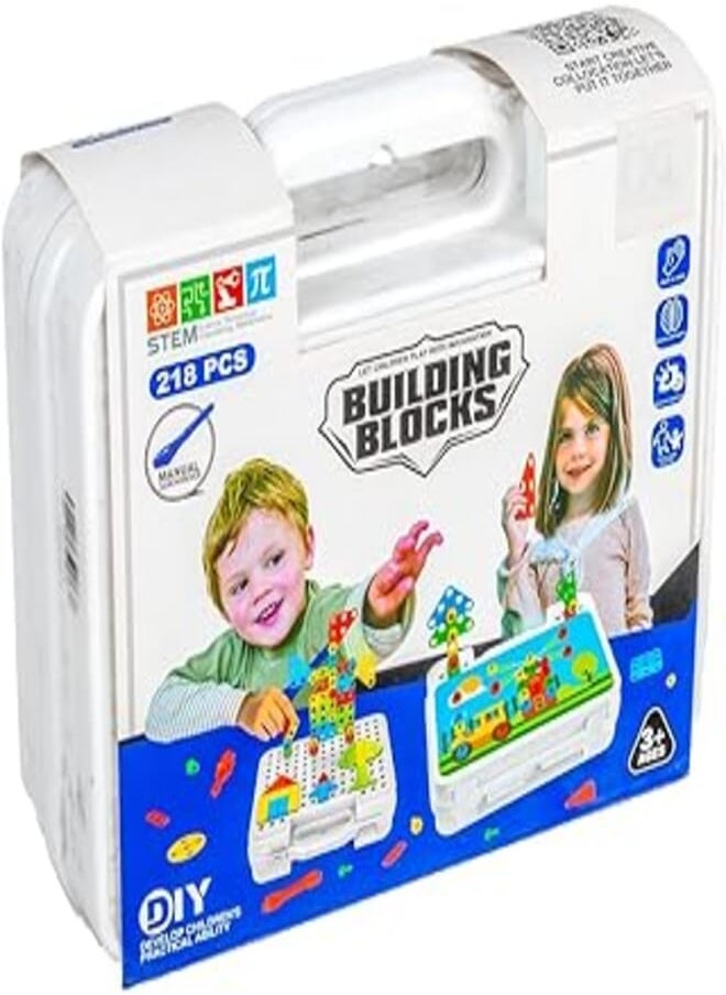 Creative Collage Building Blocks 218 Pieces – CXL200-65B 
