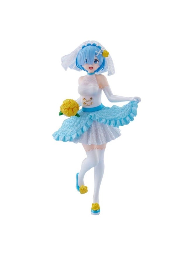 عام إعادة: صفر بدء الحياة في عالم آخر سطح المكتب الديكور فستان الزفاف ريم شخصية نموذج جمع الديكور اللعب هدايا للعائلة والأصدقاء - Image 1