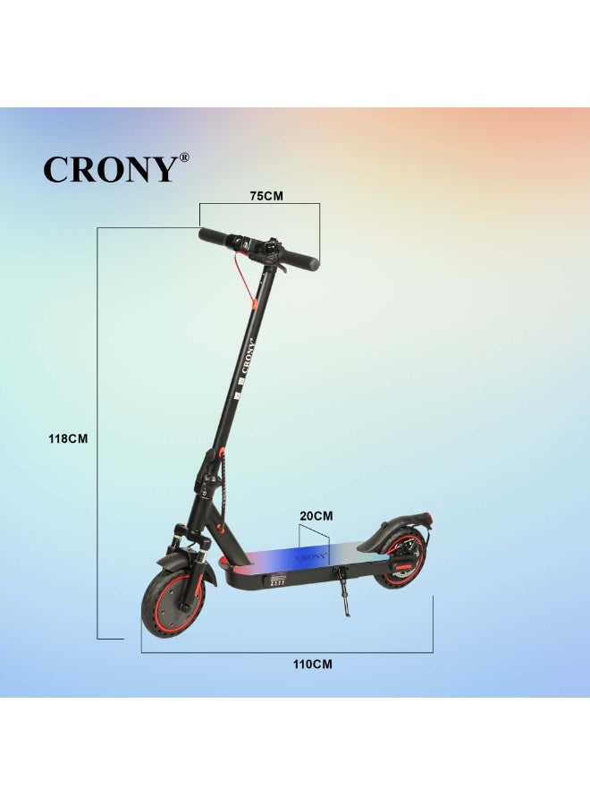 كروني سكوتر كهربائي M365 بمحرك 250 واط، سرعة 25-45 عقدة/ساعة، مدى 10-25 كم، تعليق أمامي، إطارات متينة على شكل قرص العسل، تحكم ذكي بالتطبيق، هيكل من سبائك الألومنيوم، أقصى حمولة 100 كجم، بطارية 36 فولت/7.8 أمبير/ساعة، سهل الطي، قاعدة إضاءة LED، سكوتر كهربائي للتنقل للبالغين والأطفال، محمول، تصميم خفيف الوزن، إطارات متينة على شكل قرص العسل، اتصال بلوتوث، مثالي للتنقل اليومي والرحلات الترفيهية، وقت شحن 3-5 ساعات، فرامل عادية/قرصية، مقاوم للماء IPX4، 7 ألوان إضاءة LED للسطح، أسود - Image 3