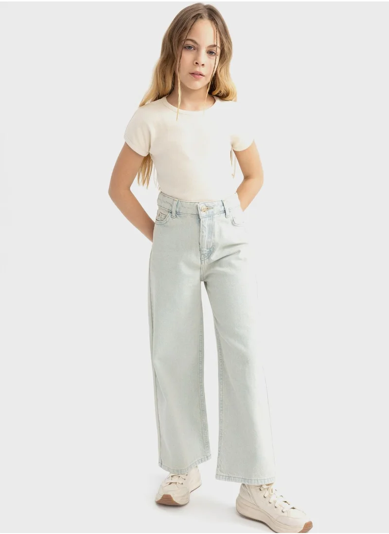 DeFacto Girl Wide Leg Pants