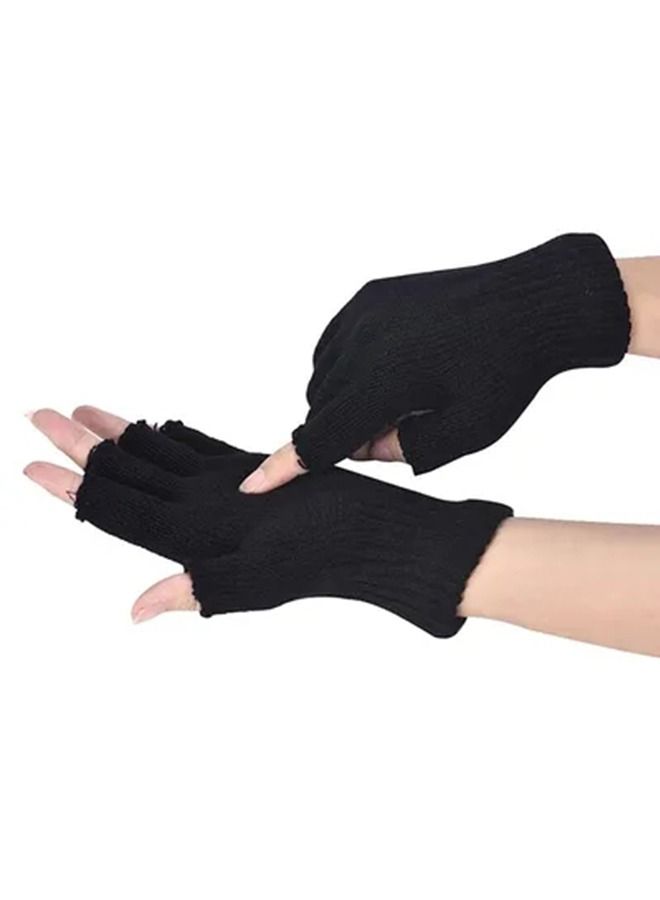 Generic Fingerless Cotton Gloves - Image 3