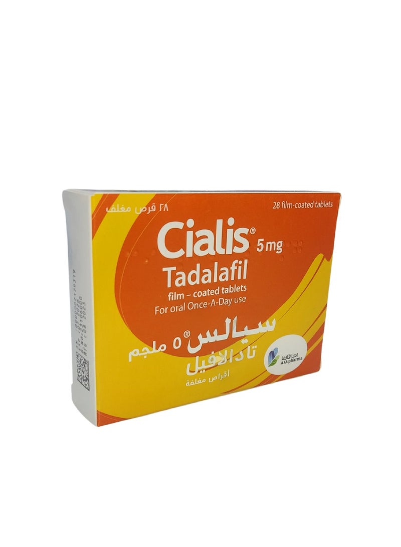 Cialis 5 mg Tablet 28 Piece