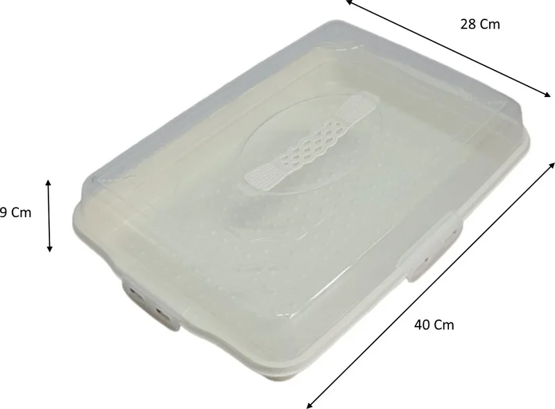 5DM Rectangular Cake Pastry Pastry Box - Cake Pastry Transport