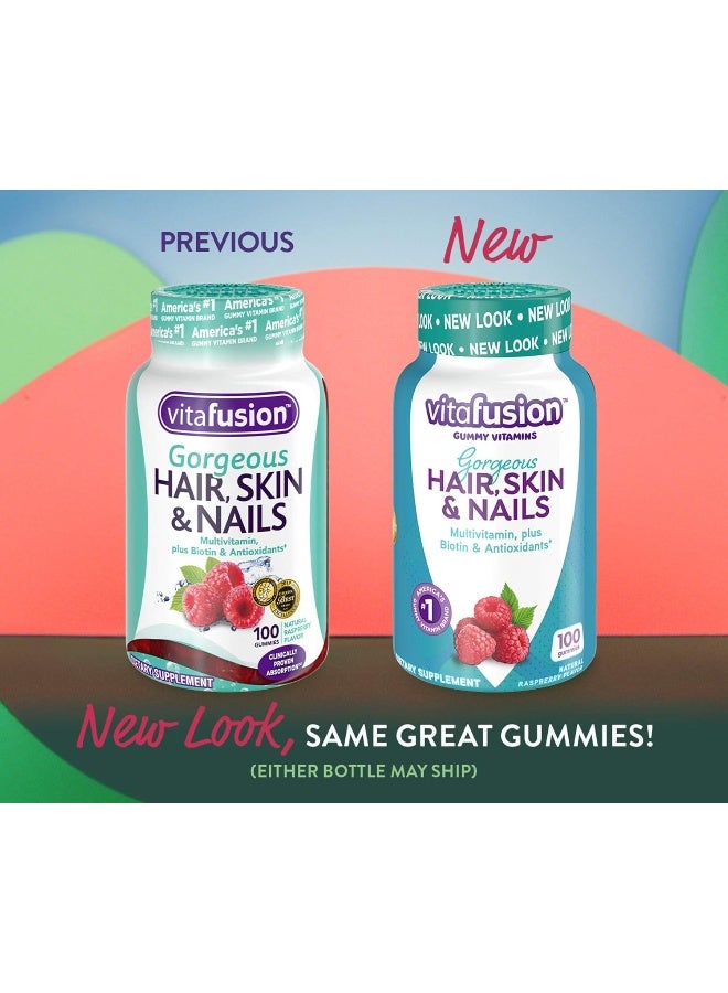 Vitafusion Raspberry Flavor Gummies - 100 Ct - Image 2