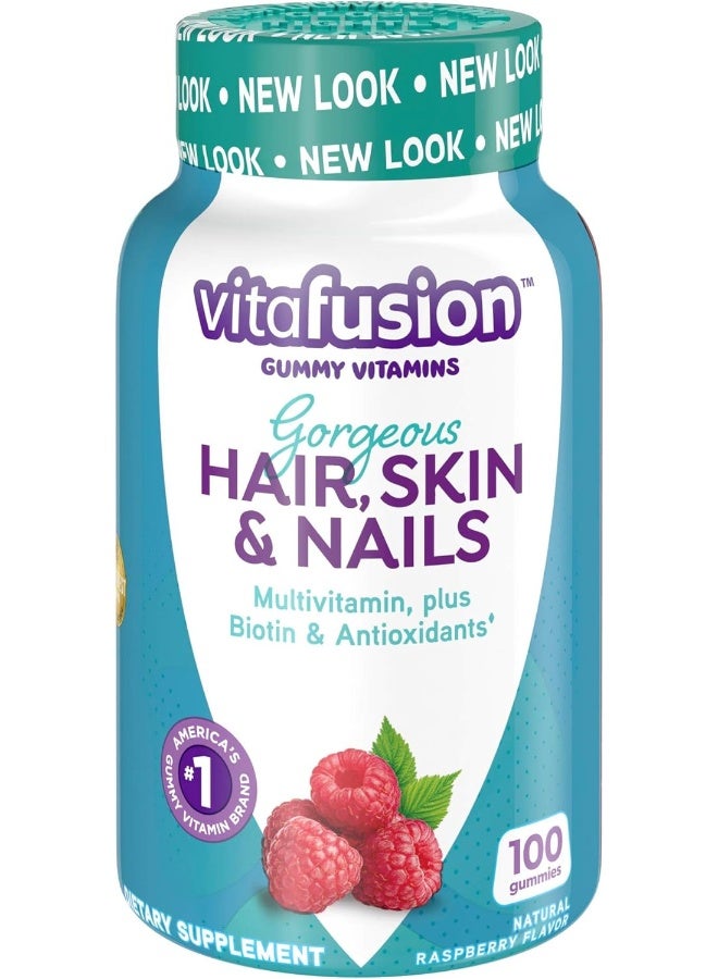 Vitafusion Raspberry Flavor Gummies - 100 Ct - Image 1
