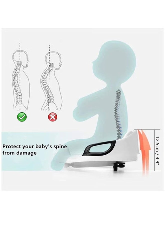 فوغماكس مرحاض التدريب على النونية مقعد الأطفال الأطفال الأولاد الفتيات مرحاض حلقة مع مقبض مع مسند - Image 5