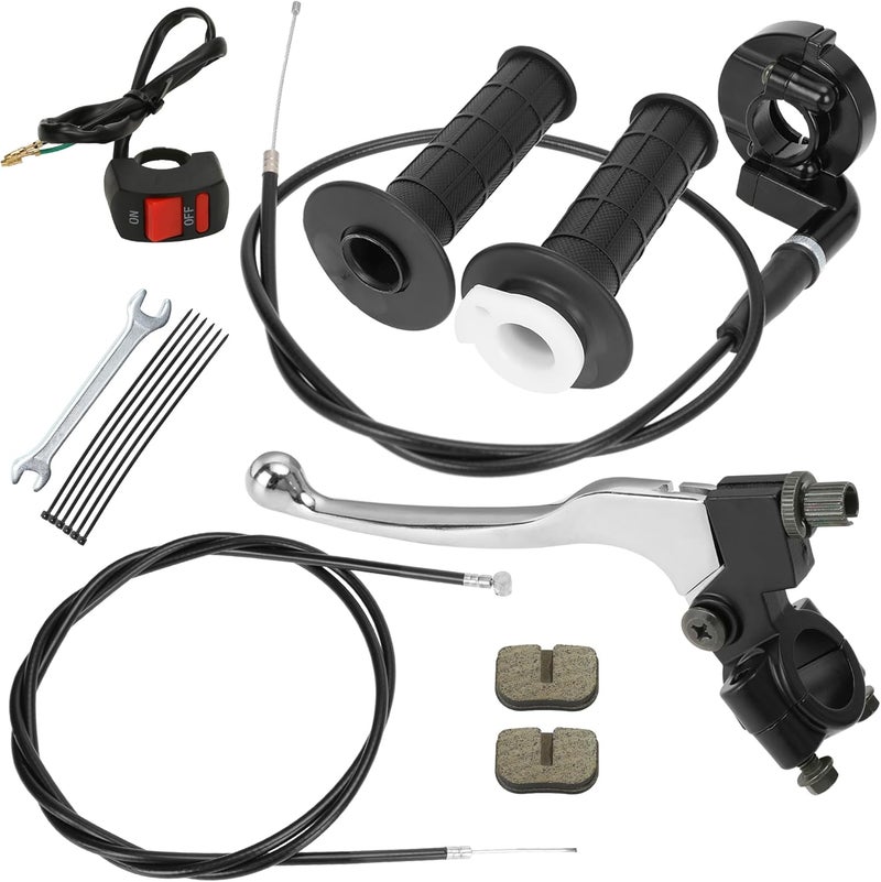 YOXUFA Mini Bike Throttle and Brake Lever Assembly - Image 1