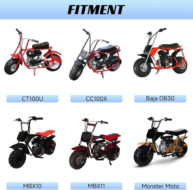 YOXUFA Mini Bike Throttle and Brake Lever Assembly - Image 2