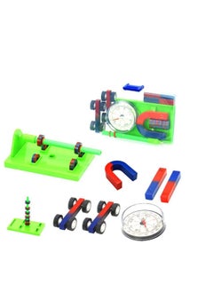 Y&D Science Magnet Set for Kids, Explorers Education Experiment Tools, Ring Horseshoe Compass Magnets, Suitable Student Intelligence Development, Physics Educational Toys Kids  - Image 1