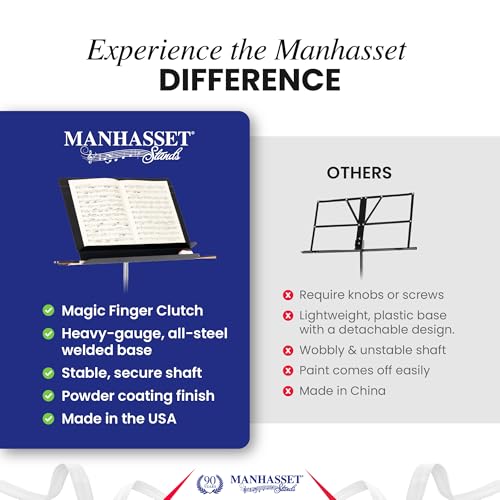 Manhasset 50 Orchestral Music Stand (202SPRAV) - Image 4