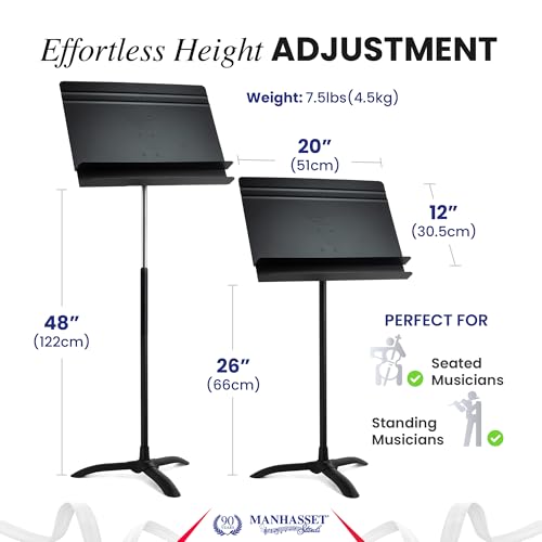 Manhasset 50 Orchestral Music Stand (202SPRAV) - Image 3