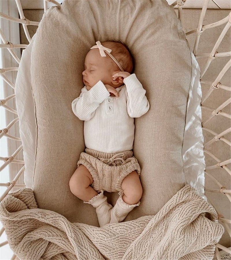 Sugarmelon Velvet Bow Soft Stretchy Headbands for Newborn Infant Toddlers Hair Bow Elastic Bands Baby Girls Nylon Hairband (2.75'' Mini 32 PCS) - Image 5