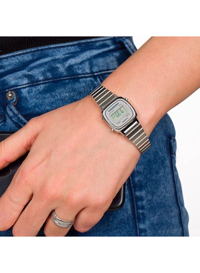 CASIO Stainless Steel Digital Wrist Watch LA670WA-7DF - Image 3