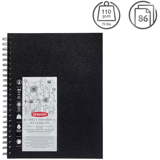 SKETCH BOOK, BIG BOOK DRAWING PAD, A4, 8.27 X 11.69 - Image 3