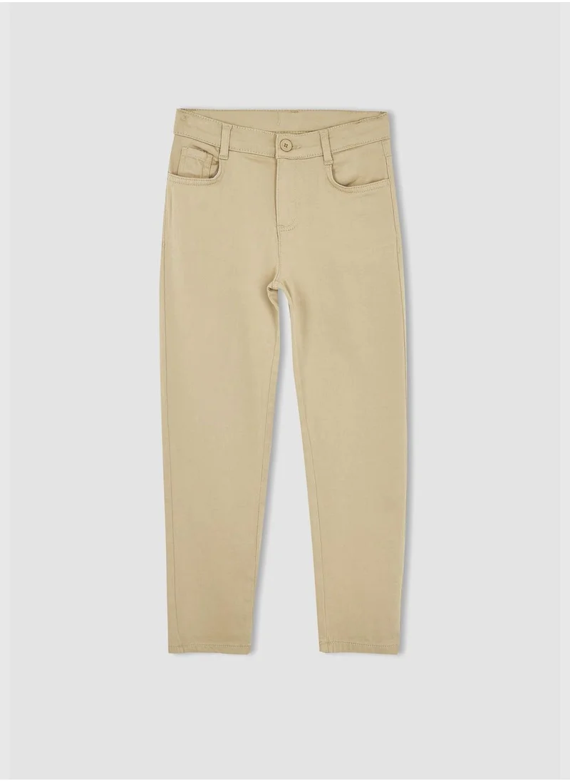 DeFacto Regular Fit Five Pockets Gabardine Chinos