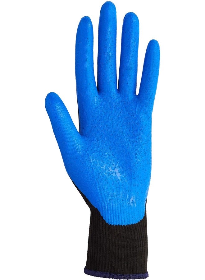 Jackson Safety قفازات كليينغارد G40 المغلفة بالرغوة من النيتريل، بطول 220 مم، صغيرة/مقاس 7، زرقاء، 12 زوجاً - Image 2