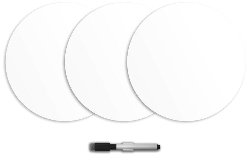 WALLPOPS ملصقات جدارية WallPops WPE0975 شبح قابلة للمسح الجاف، بيضاء وبيضاء فاتحة - Image 3