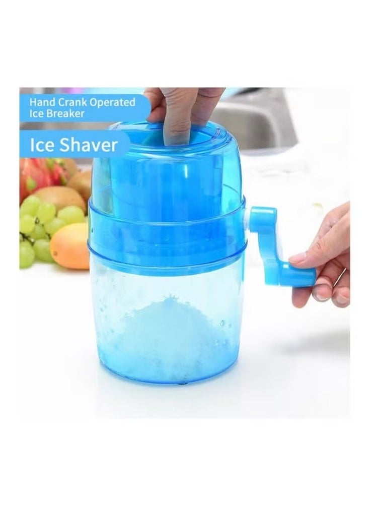 Generic - Portable Manual SALA Ice Crusher Shaver Hand Ice Shredding Snow Cone Ice Cream Maker Machine Kitchen Tools - Image 1