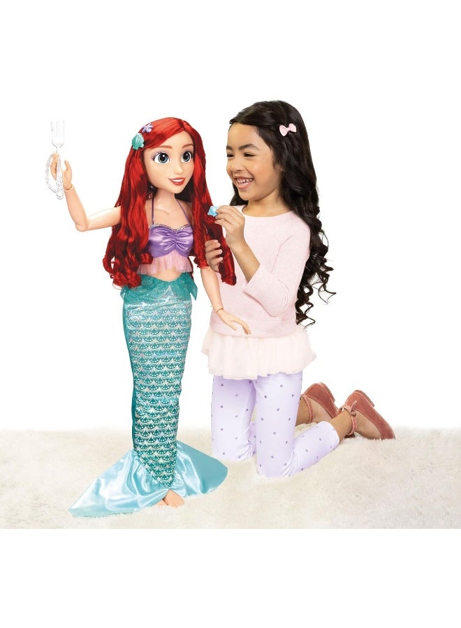 Disney Princess Ariel Doll Playdate with Accessories 32-Inches | Fashion Doll | Little Mermaid | Pretend Play | Role Playing Doll | Gift for Kids and Disney Princess Lovers! - Image 2