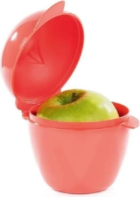 Tupperware Apple Hide Spice Storage Container Pink Hsgl
