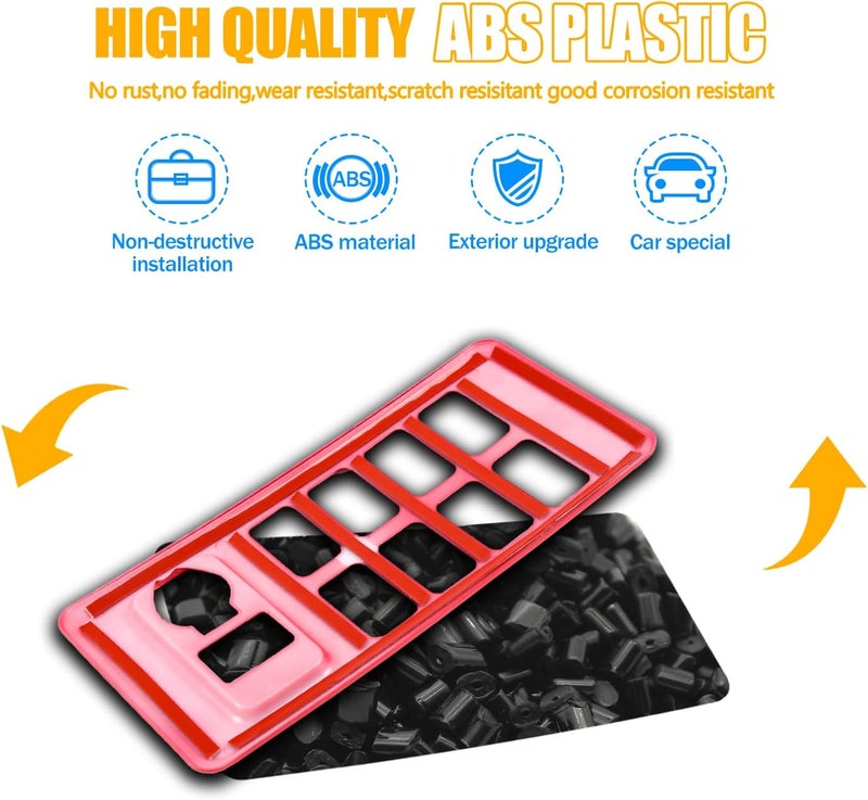 LLKUANG ABS Center Console Cover for Toyota FJ Cruiser - Image 3