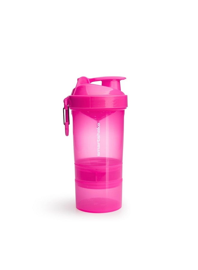 SmartShake SmartShake 10560501 Original 2Go Shaker, 600ml (Neon Pink)  - Image 4