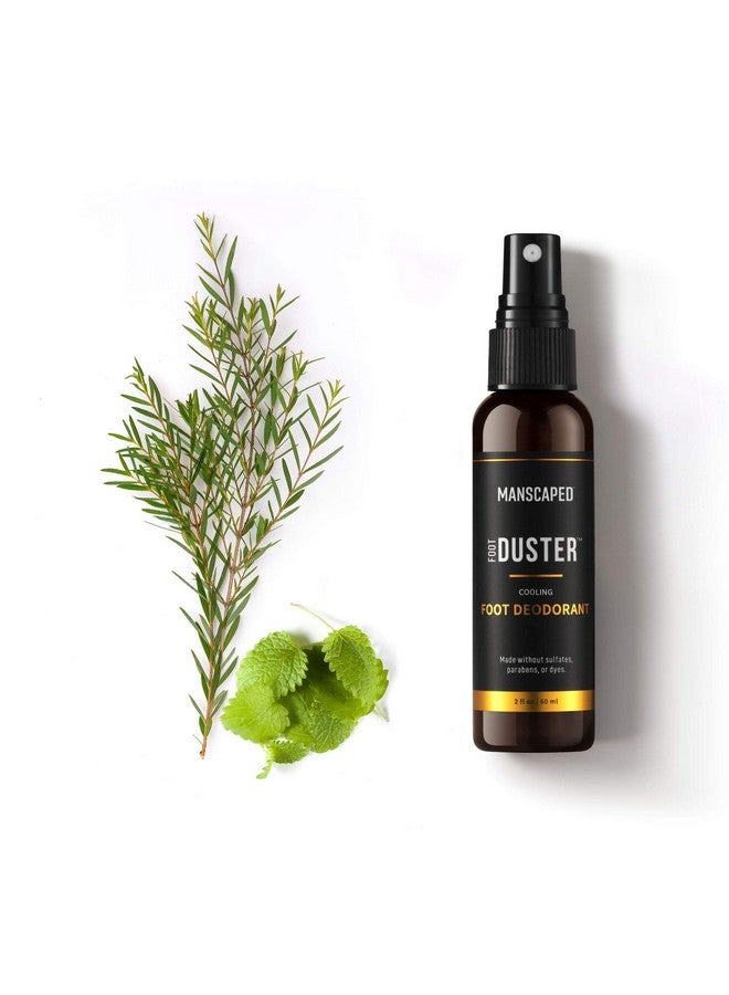 manscaped MANSCAPED® The Foot Duster®, Men's Cooling Foot Deodorant Spray, Featuring Tea Tree Oil and Our Signature Refined® Scent - Image 2