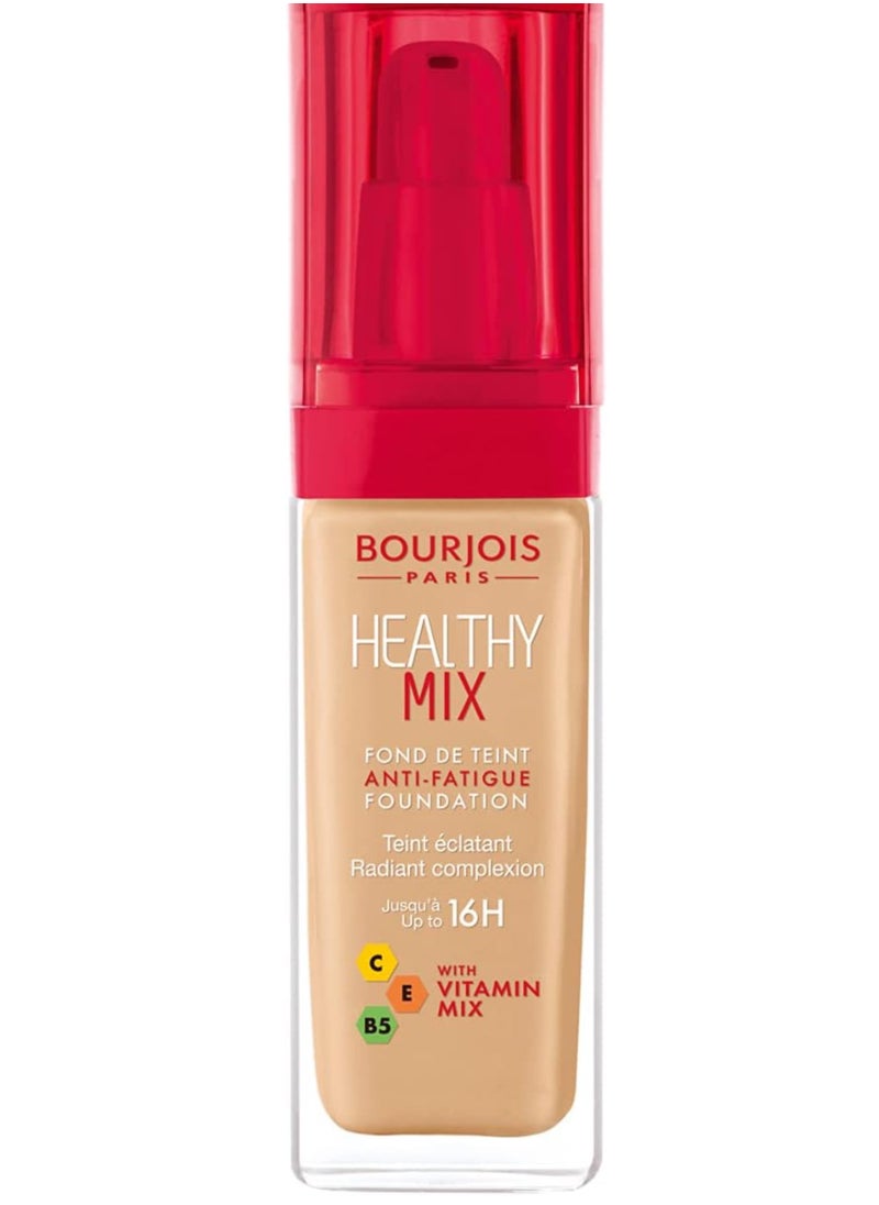 Paris - Bourjois Healthy Max Foundation for Women - Light Beige N53, 30 ml - Image 1