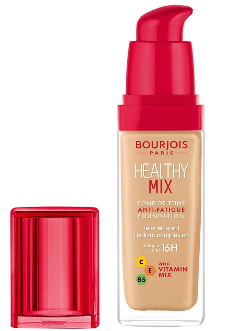 Paris - Bourjois Healthy Max Foundation for Women - Light Beige N53, 30 ml - Image 1