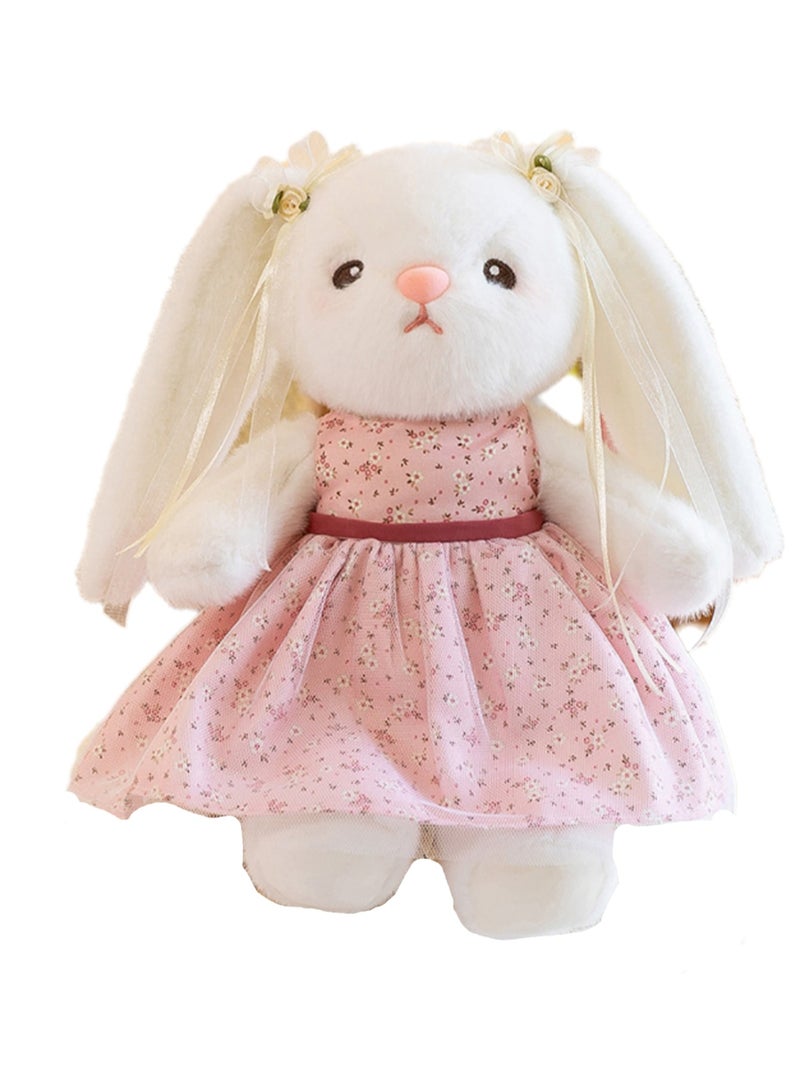 35 CM Cute Rabbit Chinese Style Dress Up Plush Toy Soft Stuffed Cartoon Doll For Girls And Boys All Ages Gift  - Image 1