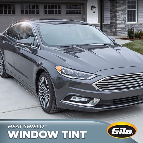 Gila جلا® درع الحرارة 35% VLT تظليل نوافذ السيارات تحكم في الحرارة تحكم في الوهج خصوصية 2 قدم × 6.5 قدم (24 بوصة × 78 بوصة)، دخان داكن 35% (HPB046) - Image 2