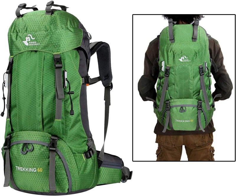 Lightweight Backpack 60L Large Capacity Rucksack, HighPerformance Backpack Day Pack for Backpacking, Hiking, Camping - Image 5