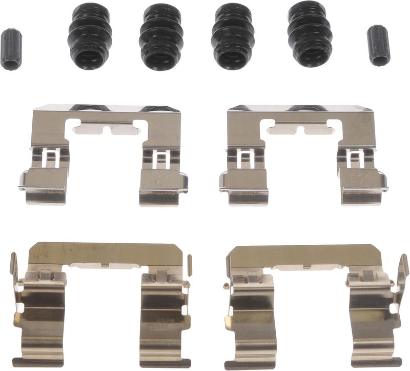 HW13943 Front Disc Brake Hardware Kit Compatible with Select Scion / Subaru / Toyota Models