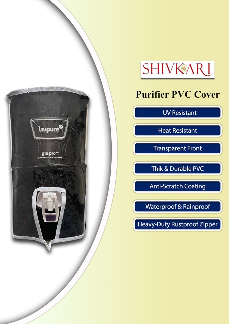 Shivkari Protective Cover for Livpure GLO PRO ++ RO+ UV+ UF+ Taste Enahncer Water Purifier Model. - Image 3