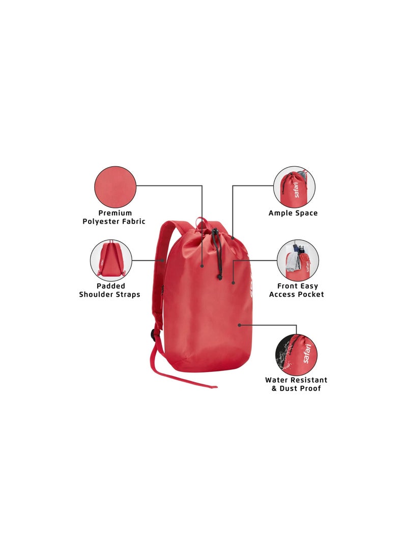Safari SAFARI 15 Ltrs Cherry Red Casual Backpack  - Image 5