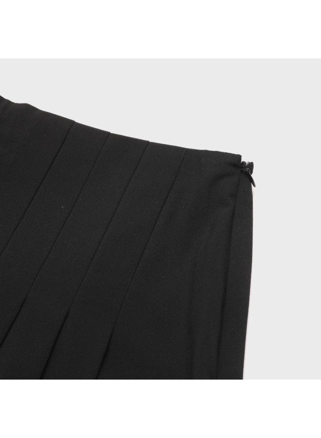 Zara versatile Sweet Pleated A-line Mini Skirt - Simple & Comfortable - Image 5