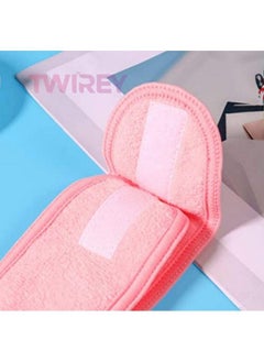 TWIREY Adjustable Premium Cotton Facial Headbands For Women And Men Stretchable Facial Head Band (Multicolour) (Pack Of 2)(Facial Band)  - Image 4