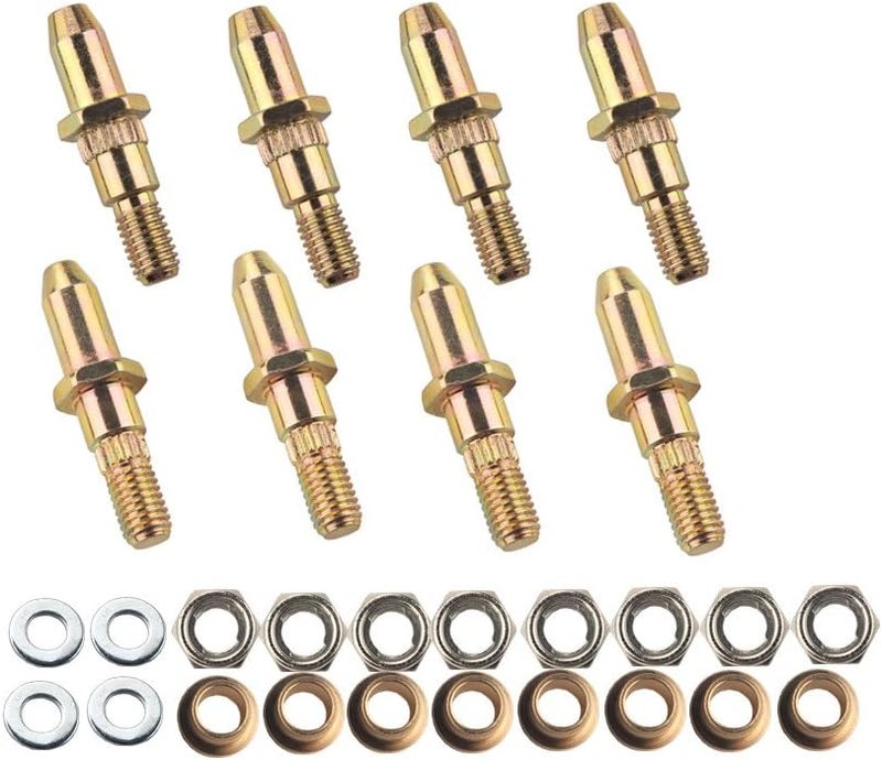 JGR Door Hinge Pin Bushing Repair Kits 4 hinges for Chevy Silverado GMC Sierra 1999-up Fullsize Truck SUV - Image 1