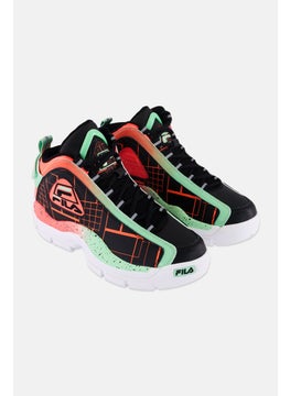 FILA Kids Boy Grant Hill 2 Lace Up Basket Ball Shoes, Multicolor  - Image 1