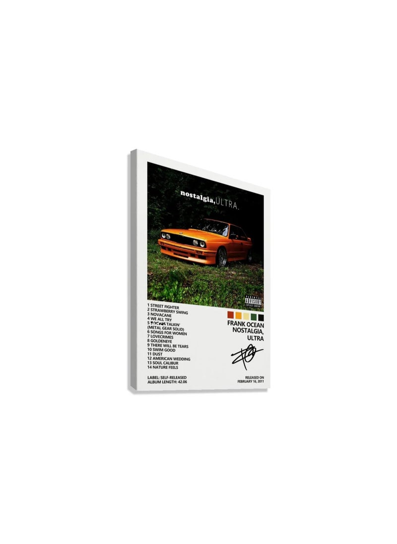 TNESSENTIAL FRANK OCEAN NOSTALGIA CANVAS POSTER