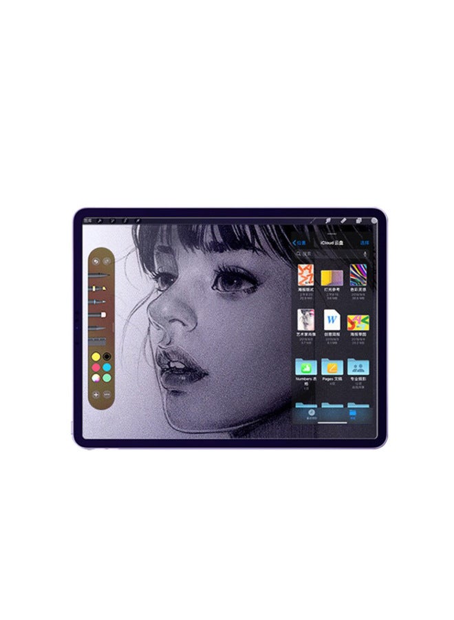 Magnetic Attraction Paper Film Screen Protector For Apple IPad Writing Drawing Anti-glare Tablet Protection Static Adhesion-Color: Class Paper Film★Upgrade Segmented Design-Dimensions:iPad Pro 2020 Full Screen (11-inch)