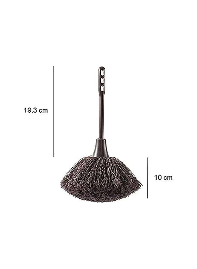 erorex Feather Duster, 2pcs Long Handle Fluffy Keyboard Brush, Car Interior/Exterior Cleaner, Smart and Soft Duster for Blinds, Kitchen, Office - Image 2