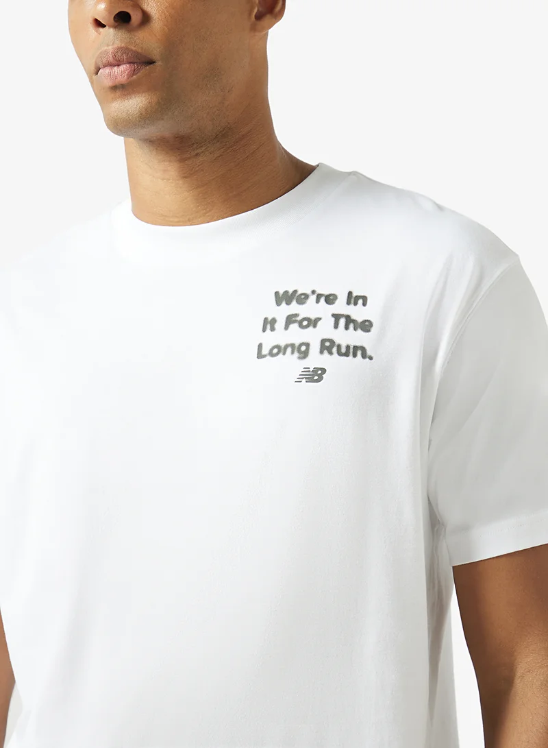 New Balance WHITE (WT) Foggy Daze 1906 Graphic T-Shirt for Men | Best Price UAE
