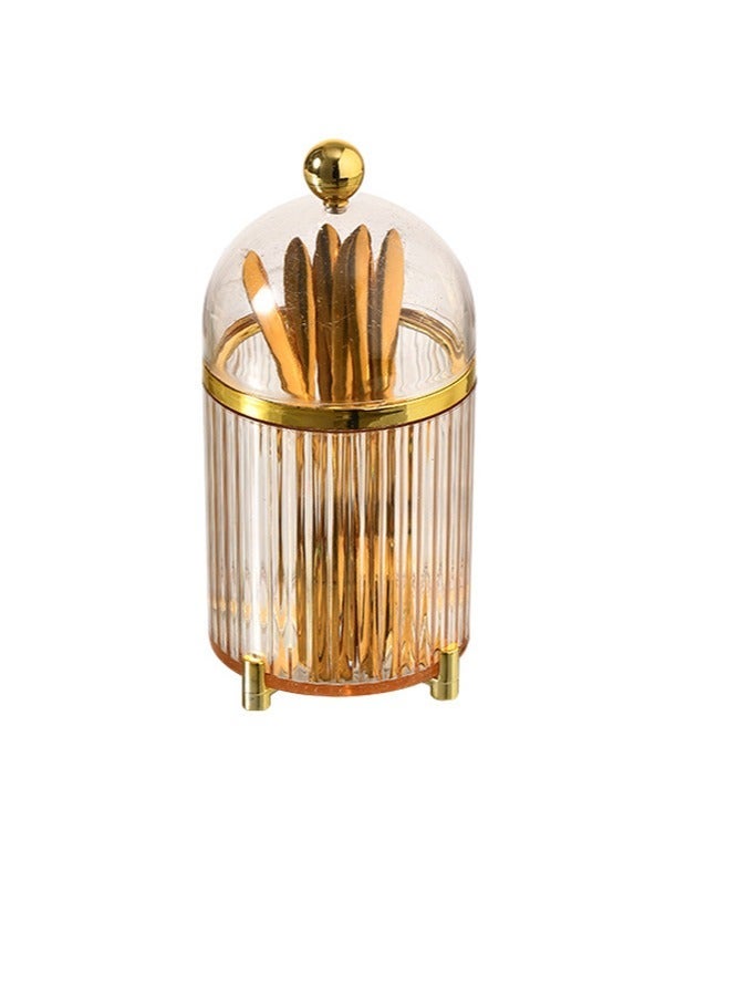 Fruit Fork Home Creative Fruit Fork Set Stainless Steel Fruit Skewer Highly Practical for Table Display Exuding Elegance - Image 1