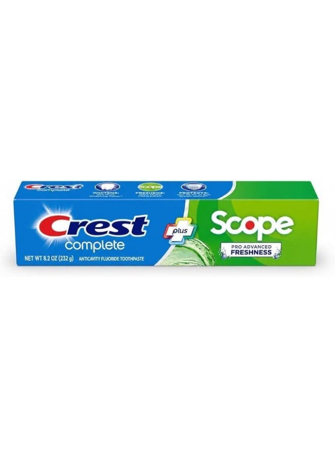 Complete Plus Scope Pro Advanced Freshness Toothpaste 232g