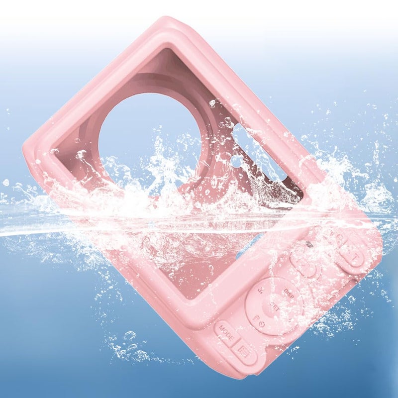 Tedubax Case for KODAK PIXPRO FZ45 Case  Soft Silicone for KODAK PIXPRO FZ45 - Anti-Scratch Slim Fit Lightweight Protective - pink - Image 4